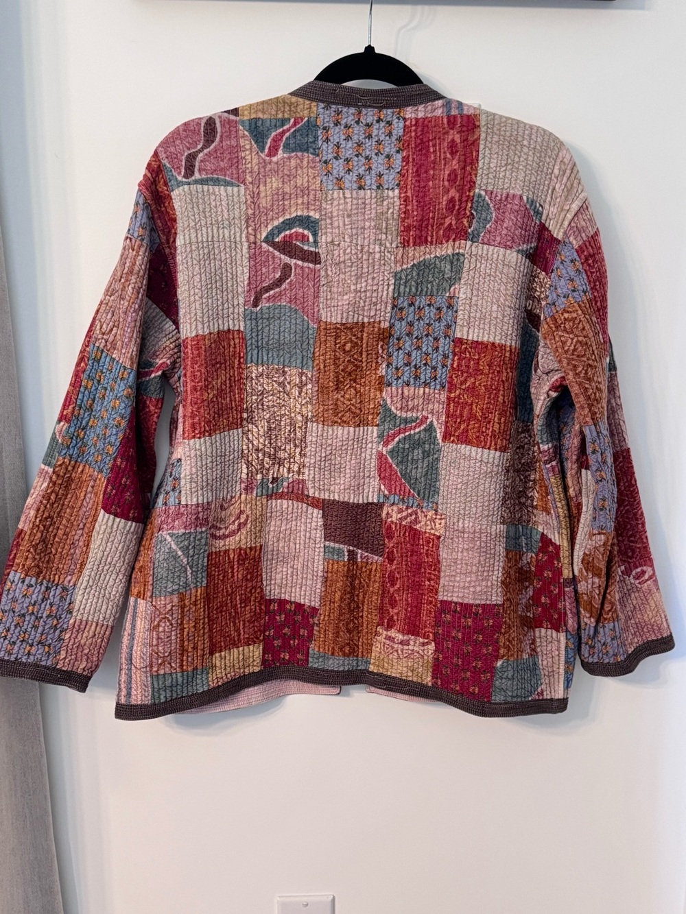 Reversible Quilted Patchwork Jacket - Picture 5 of 9